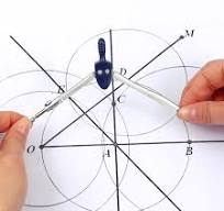 Foska Good Quality Simple Style Compass Divider Math Set Geometric Style  Metal Zinc Paint Drawing Compass for School Students