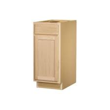Project Source 15 In W X 35 In H X 23 75 In D Unfinished Door And Drawer Base Cabinet 33 B15r Unfinished Kitchen Cabinets Kitchen Base Cabinets Base Cabinets