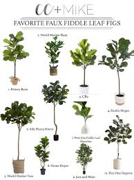 There was an entire cart of them being unloaded into the garden section for only. 10 Beautiful Faux Fiddle Leaf Fig Trees For Home Decor Cc And Mike