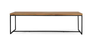 Taiga Oak Rectangular Coffee Table Table Decor Living Room Furniture Mid Century Modern Coffee Table