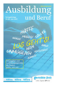 Nutzen sie unsere beratungsqualität in den filialen vor ort oder. Ausbildung Und Beruf Juni 2019 By Hitzeroth Anzeigenblatter Issuu