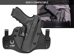 Glock 17 Leather Hybrid Holster Alien Gear Holsters