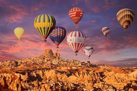 Goreme Uchisar Balon Turu Hot Air Balloons Photography Balloons Photography Cherry Blossom Watercolor