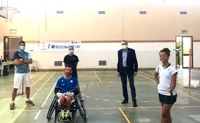 Lo stemma del comune rappresenta l'unione tra santa marinella (l'ancora) e la sua frazione di santa severa (il castello). Fiba Federazione Italiana Badminton Visita Del Presidente Federale Beninati Al Centro Sportivo Di Santa Severa