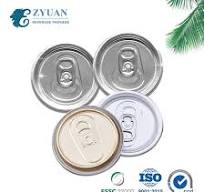 Custom Embossing Aluminum Tinplate Easy Open End Custom Printed Can Lid Sot  Rpt Ring Pull Cap Beverage Food Easy Open End