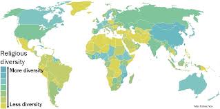 This Map Of The World S Most Religiously Diverse Countries May Surprise You Lds Temples Map Map The Church Of Jesus Christ
