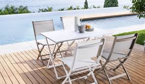 Light and easy to use, the folding chair of the queen collection surprises for its comfort. Queen 120 80 Folding Table Italian Garden Furniture Talenti