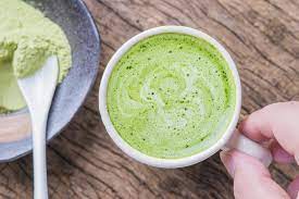 Frothy Matcha Latte