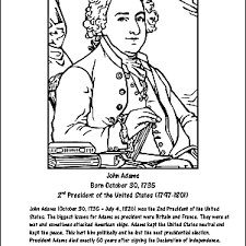 Learn about america's 2nd president. John Adams Wordsearch Worksheets Coloring Pages