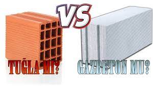 Isı yalıtım malzemeleri, binaların enerji kimlik belgesinin hazırlanması sırasında enerji performansını etkileyen en önemli faktörlerden birisidir. Tugla Mi Gazbeton Mu Avantajlari Ve Dezavantajlari Youtube