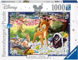 Maybe you would like to learn more about one of these? Amazon Com Ravensburger 19677 Disney Bambi Collector S Edition 1000 Piece Puzzle For Adults Every Piece Is Unique Softclick Technology Means Pieces Fit Together Perfectly White Varios Toys Games