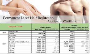 This damages the hair follicle without damaging. Permanent Laser Hair Removal Price List Say Bye To Waxing Picture Of Saigon Dep Clinic Spa Ho Chi Minh City Tripadvisor