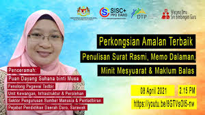 Pibg surat jemputan mesyuarat ajk pibg kali pertama 2014. Wisbg 13 2021 Penulisan Surat Rasmi Memo Dalaman Minit Mesyuarat Dan Maklum Balas Youtube