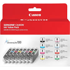 The canon cli8y ink cartridge works with the fine technology to ensure high quality results on every page. Canon Cli 8 Ink Tank 8 Pack 0620b015 B H Photo Video