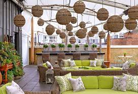 From the vibrant library bar to the intimate garden room to the stately withdrawing room, to the hotel's jewel in the crown; Firmdale Hotels Ham Yard Hotel Roof Terrace