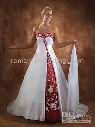 Discount White With Wine Red Real Picture Wedding Dresses Bride Gownsany Size Colorromantcweddinggown Wedding Gowns Uk Wedding Lace Dresses From Romanticwedding Red Wedding Dresses Colored Wedding Dresses Black Wedding Dresses