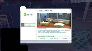The sims 4 offers career cheats if you'd like to skip leveling a career at any . Mod The Sims Interior Design Career Sims 4 Mods Sims 4 Jobs Sims 4 Game Mods