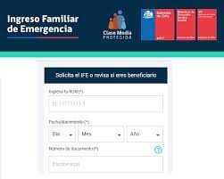 Subsistema de seguridad y oportunidades (ssyoo). Ife Chile Ingreso Familiar De Emergencia