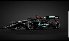 An upcoming f1 2020 update will be adding the recently introduced mercedes amg f1 black livery and team colors, developer codemasters has confirmed. Mercedes Amg Petronas F1 2020 Black Livery Granturismo