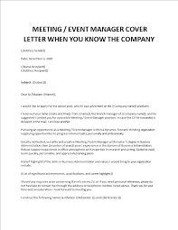 For example, if you choose a modern resume template, you should use a modern cover. Event Coordinator Cover Letter