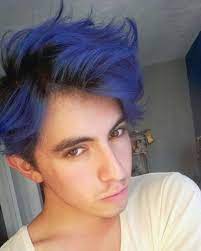 Cabello Azul Silver Hair Hombre Men Youtube Damian Cervantes Men Hair Color Grey Hair Color Silver Hair