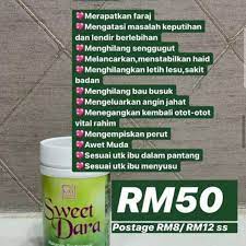 Kamu akan merasa baikan dalam waktu yang singkat. Original Hq Jamu Sweet Dara By Kak Km Shopee Malaysia