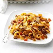 Fiesta Beef Noodle Skillet Recipe Beef And Noodles Recipes Mexican Food Recipes