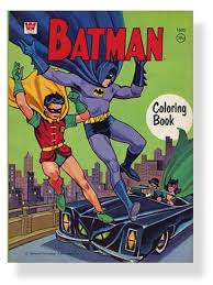 You can easily print or download them at your convenience. Batman Coloring Book Only Present You Needed For A Happy Birthday Vintage Coloring Books Vintage Comic Books Coloring Books