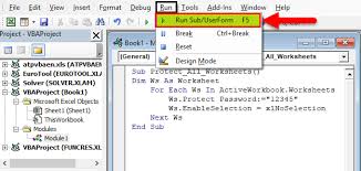 You can protect your vba projects with passwords although your code is not 100%. Unprotect Sheet In Excel How To Unprotect Excel Sheet
