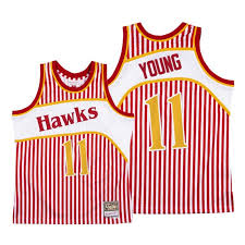 The icon edition jersey represents the franchise's rich heritage and iconic identity, expressed through the team's bold colors. 2021 Cheap Authentic Trae Young Hawks Stars And Stripes Red Jersey Independence Day For Sale