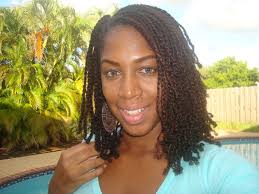 My hair is really tightly coiled and when it gets wet while i am wearing twist, the hair sticks together. How To Care For Coily Hair Tips Tricks To Two Strand Twists On Natural Hair