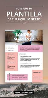 Plantilla De Curriculum Vitae Gratis Con Google Slides En 2020 Plantillas Curriculum Gratis Curriculum Vitae Plantilla De Curriculum Vitae