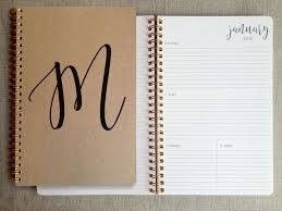 Personalized 2021 Planner Custom Planner 2021 Weekly Etsy Custom Planner Custom Calendar Agenda Book