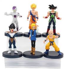 These action figures are incredibly detailed and great for starting your collection. Toy Mela Dbz Dragon Ball Z 6 Pcs Set Super Saiyan Goku Bardock Vegeta Friezza Krillin Android 18 Action Figure With Stand Dbz Dragon Ball Z 6 Pcs Set