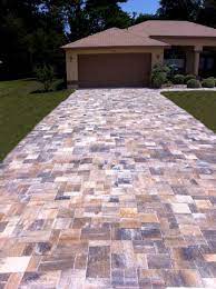 Brick Paver Cream Beige Char Heritage Pavers Brick Pavers Pool Decor Brick Paver Driveway