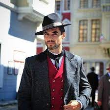 Nik Xhelilaj Elegant Hats Handsome Men Fashion