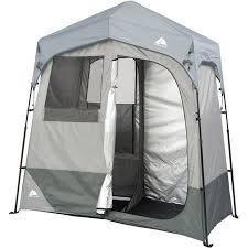 Ozark Trail 2 Room Instant Shower Utility Shelter Walmart Com Camping Shower Camping Toilet Shower Tent