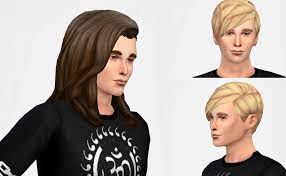 Download sims 4 hair mods & cc, male & female hair pack, . Sims 4 Hair Hairstyles Mods Cc For Males Snootysims
