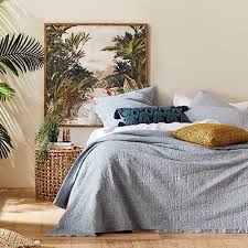 9 cozy vintage linen quilt cover gallery in 2021 blue quilt covers blue linen bedding home republic