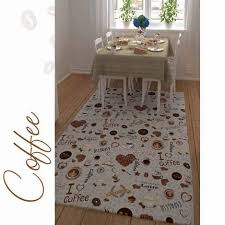 Brillant Coffee Kaymaz Tabanli Yazlik Mutfak Halisi Vizon 130x200 Cm Halilar Ev Dekorasyonu Evler