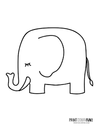 Coloring book tropical animals 2. 14 Cute Cartoon Elephant Coloring Pages To Print Print Color Fun