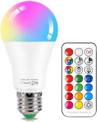 Ready within 2 hours with pickup. Led E27 Colour Changing Light Bulb 10 W Rgb Lamp With Remote Control Dimmable Light Bulb 12 Coloured Cool White Led Bulbs For Decoration Bedroom Living Room Bar Party Ktv Atmosphere