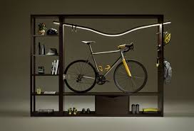 Meuble Original Pour Velo Par Valdolibero Bike Shelf Indoor Bike Rack Bike Wardrobe