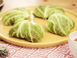 Paupiettes De Feuilles De Choux Farcies Aux Lentilles Recette Feuilles De Chou Farcies Recette Paupiette Chou Farci