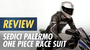Sedici Palermo One Piece Race Suit Review At Cyclegear Com