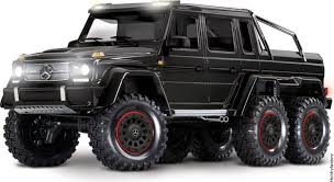 Traxxas Trx 6 Mercedes Benz G63 Amg 6x6 Tqi 2 4g Rtr Ready To Run Electric Cars Rtr Hobbyfactory Oy English