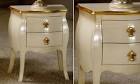Luxury notte foglia oro e foglia argento - saber mobili