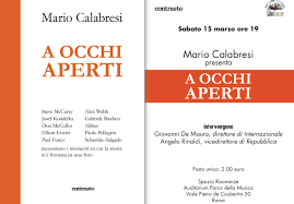 Andiamo a mangiare, lei non vuole la pizza, prende due insalate, cerco di parlarle come ha sempre fatto mia madre con noi. A Occhi Aperti Mario Calabresi A Libri Come Themammoth Sreflex