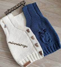 Gunaydin Gununuz Hayr Olsun Evet Bir Siparis Daha Hazirlaniyor Tabiki Icinde Meshur Baykuslumu Baby Knitting Patterns Bebek Yelek Erkek Bebek
