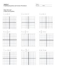 Graph linear inequalities in two variables. Graphing Equations Worksheet Snowtanye Com